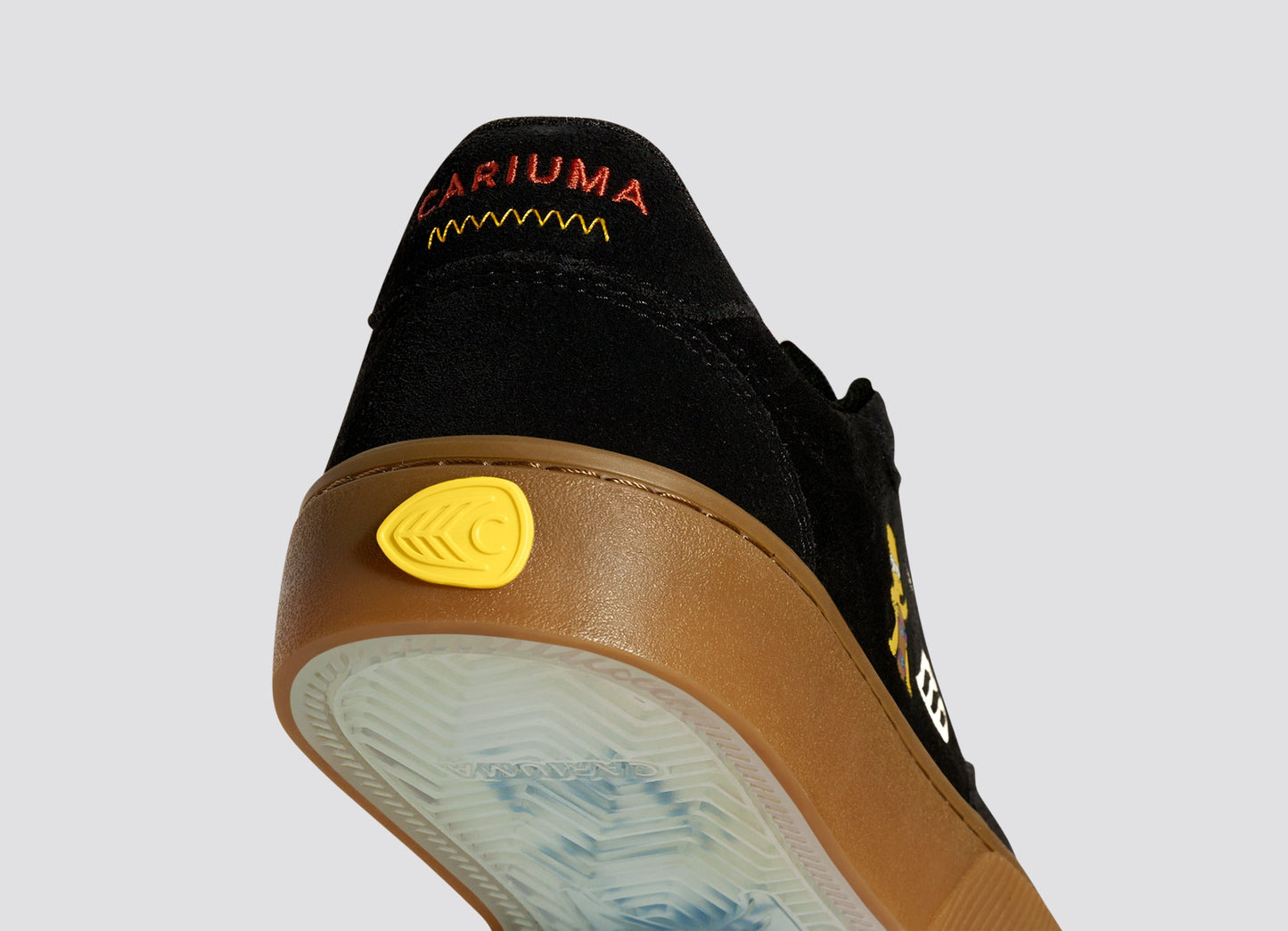 Simpsons NAIOCA Black Suede Bart Skateboard