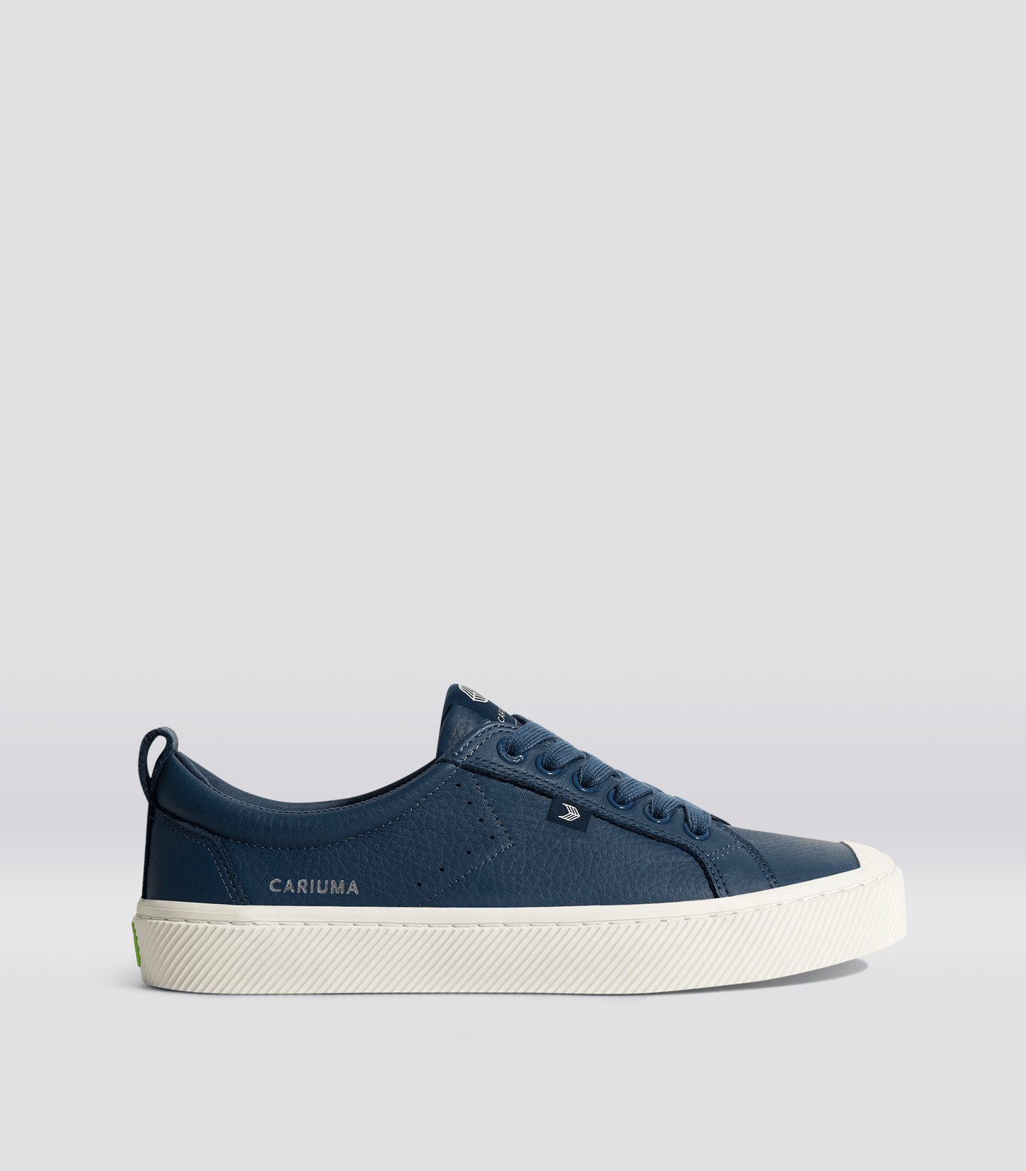 OCA Low Dark Denim Premium Leather Sneaker