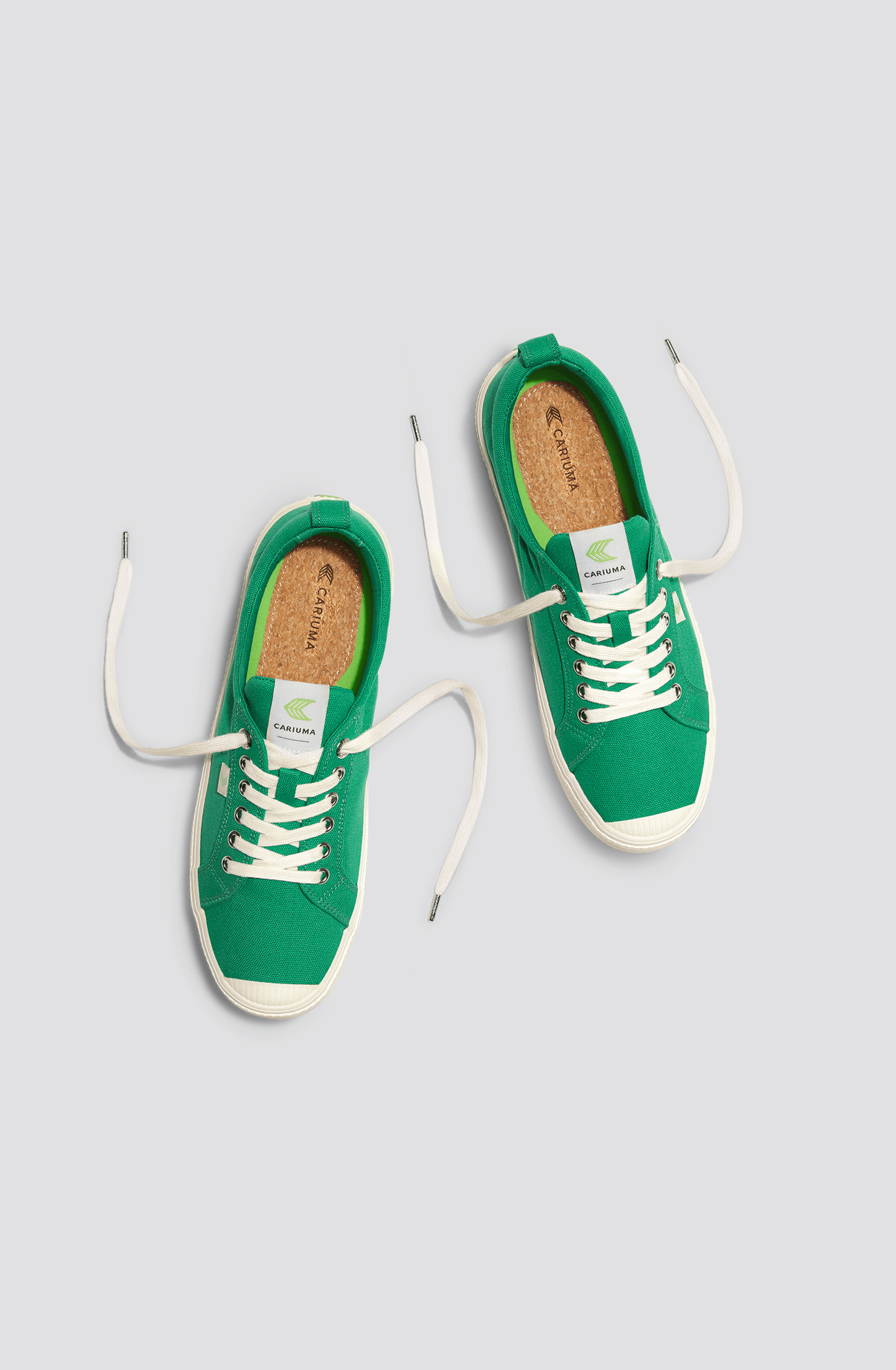 OCA Low Green Canvas Sneaker