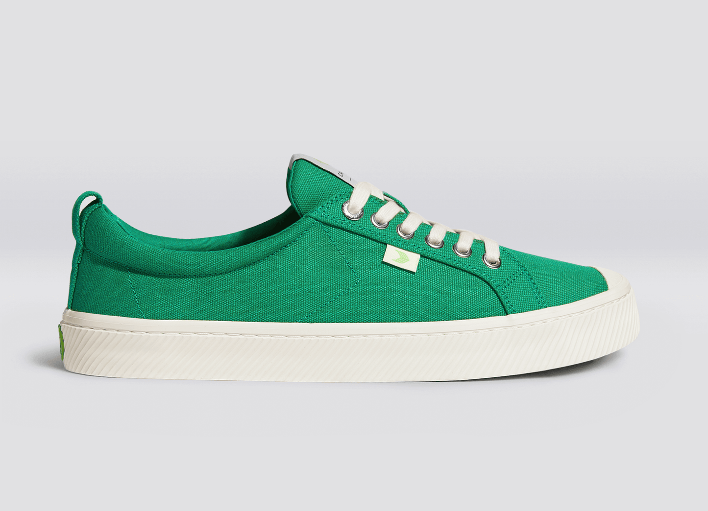 OCA Low Green Canvas Sneaker