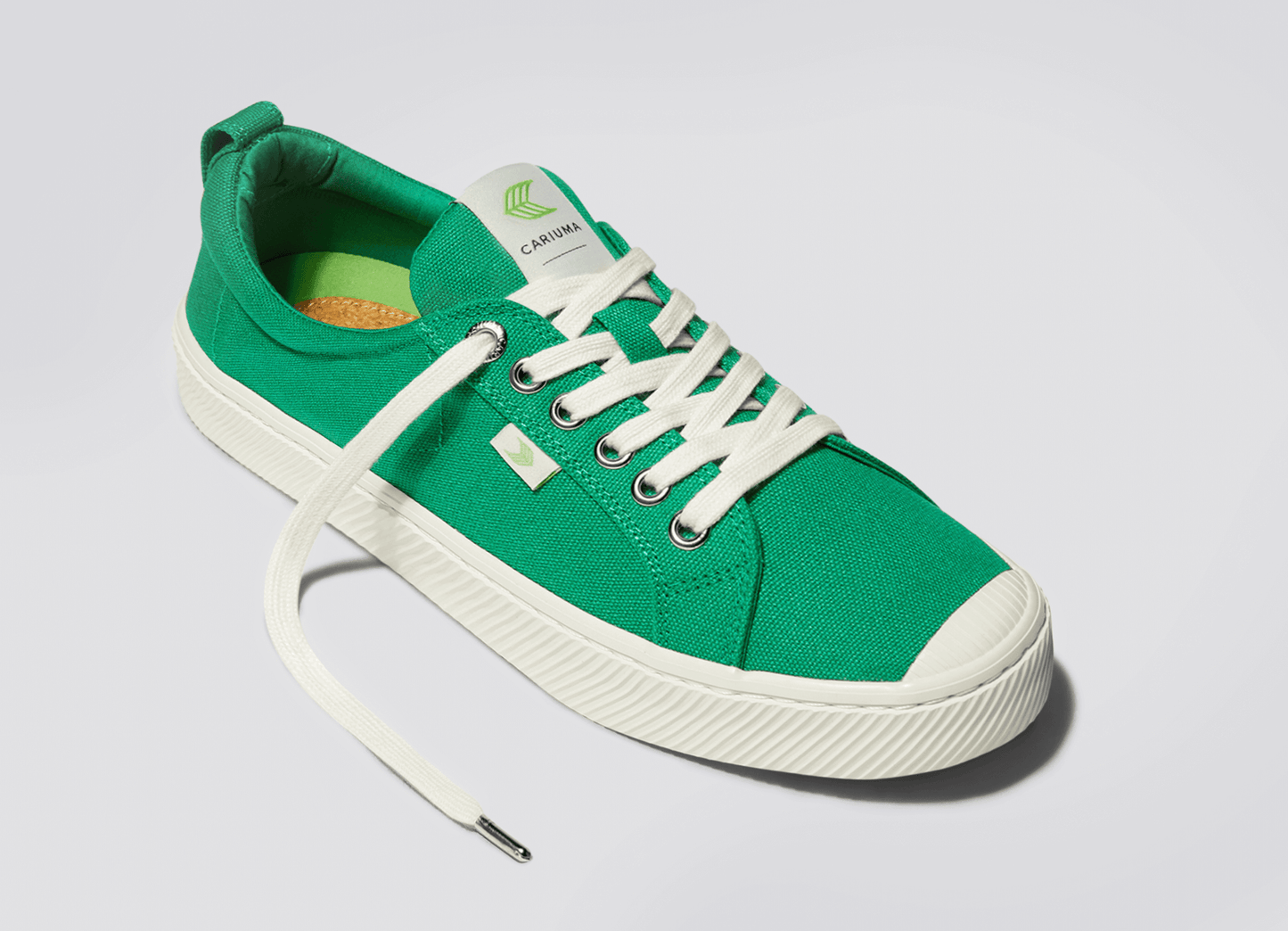 OCA Low Green Canvas Sneaker