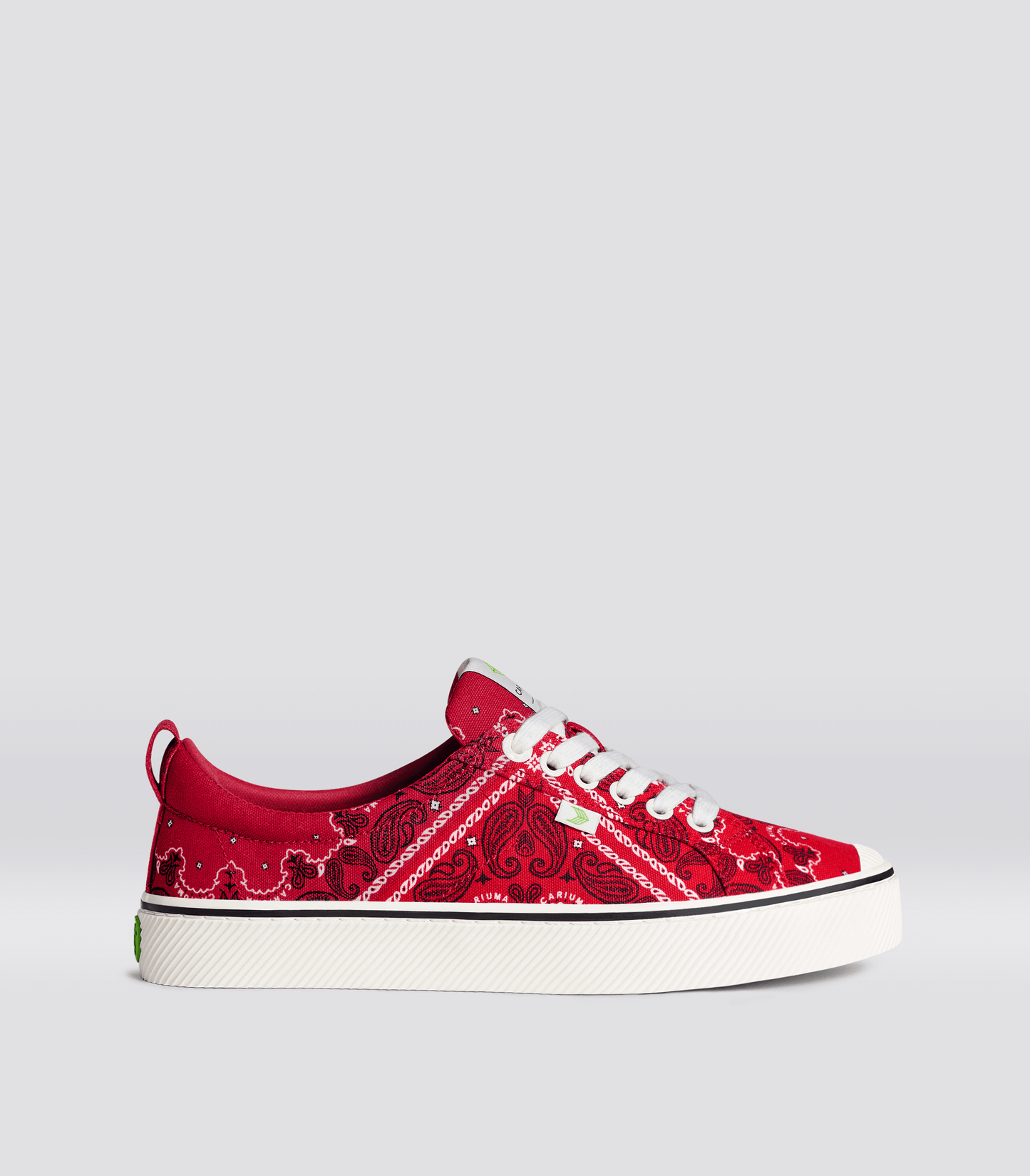 OCA Low Red Bandana Canvas Sneaker