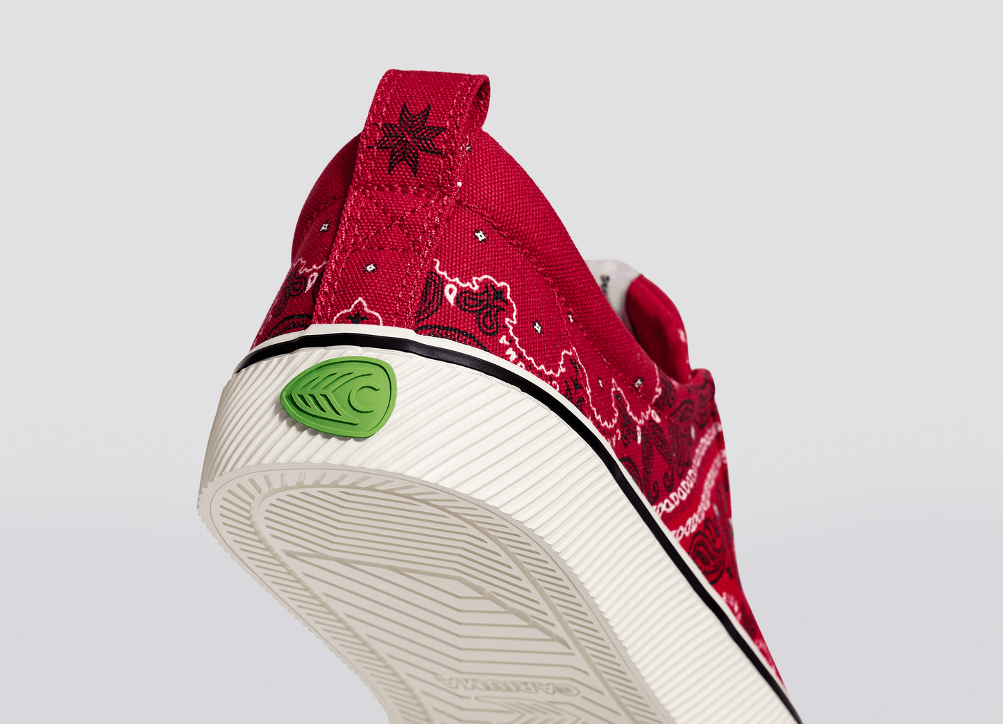 OCA Low Red Bandana Canvas Sneaker