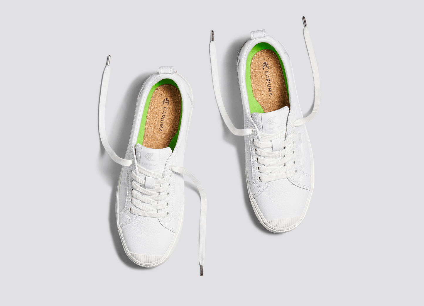 OCA Low White Premium Leather Sneaker